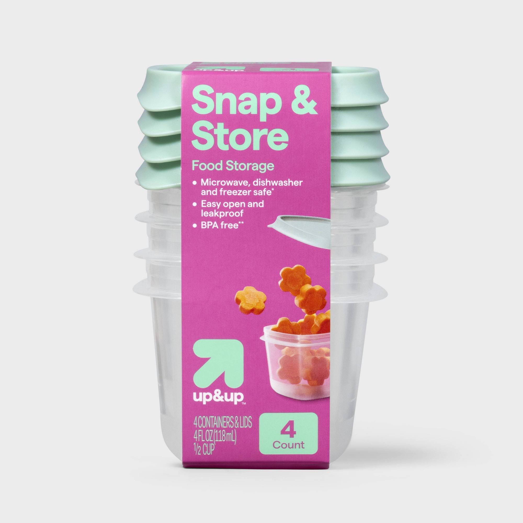 4er-Set Mini Quadratische Halb – Meal Prep Containers Bewertung und Preis