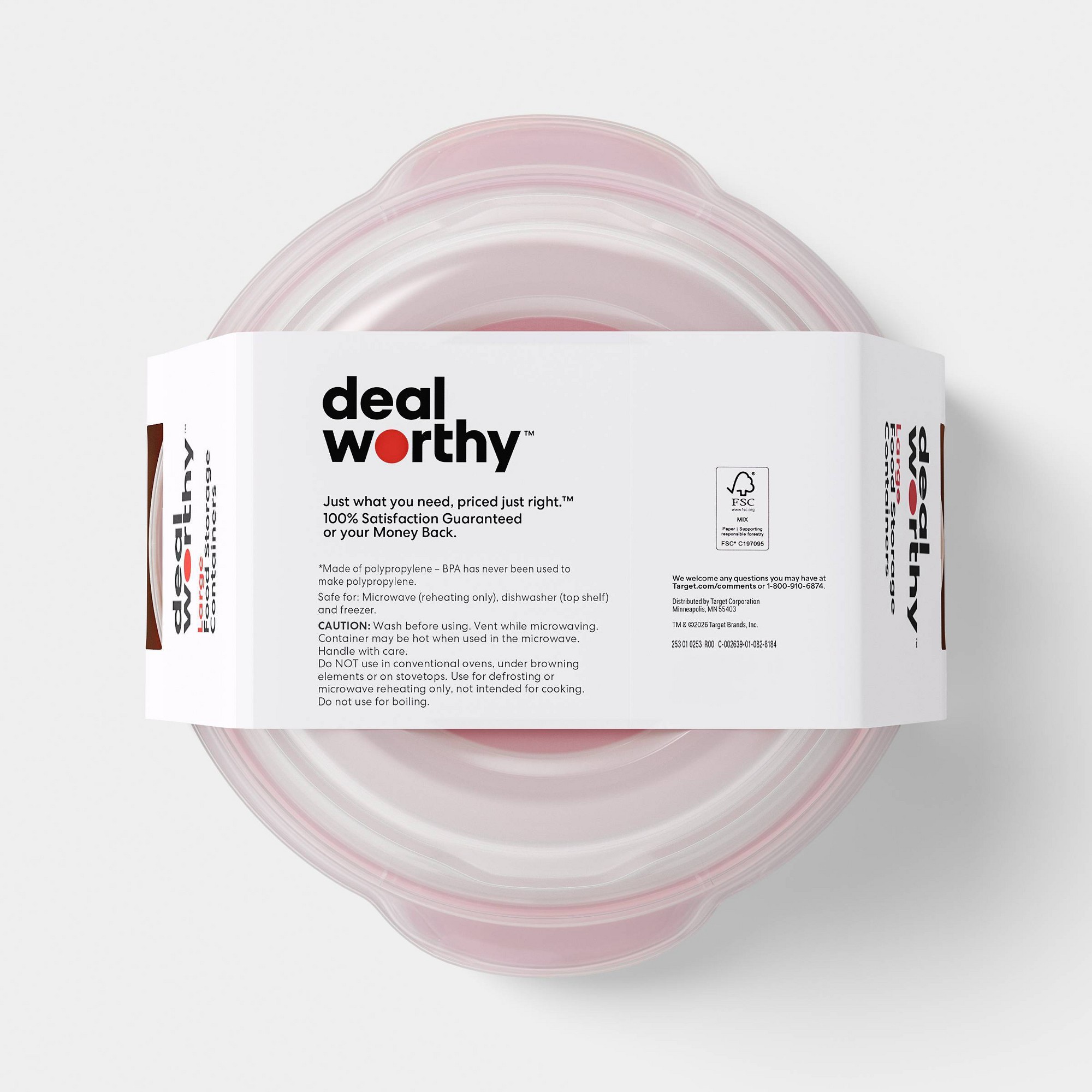 2ct große runde Lebensmittelbe – Meal Prep Containers Bewertung und Preis